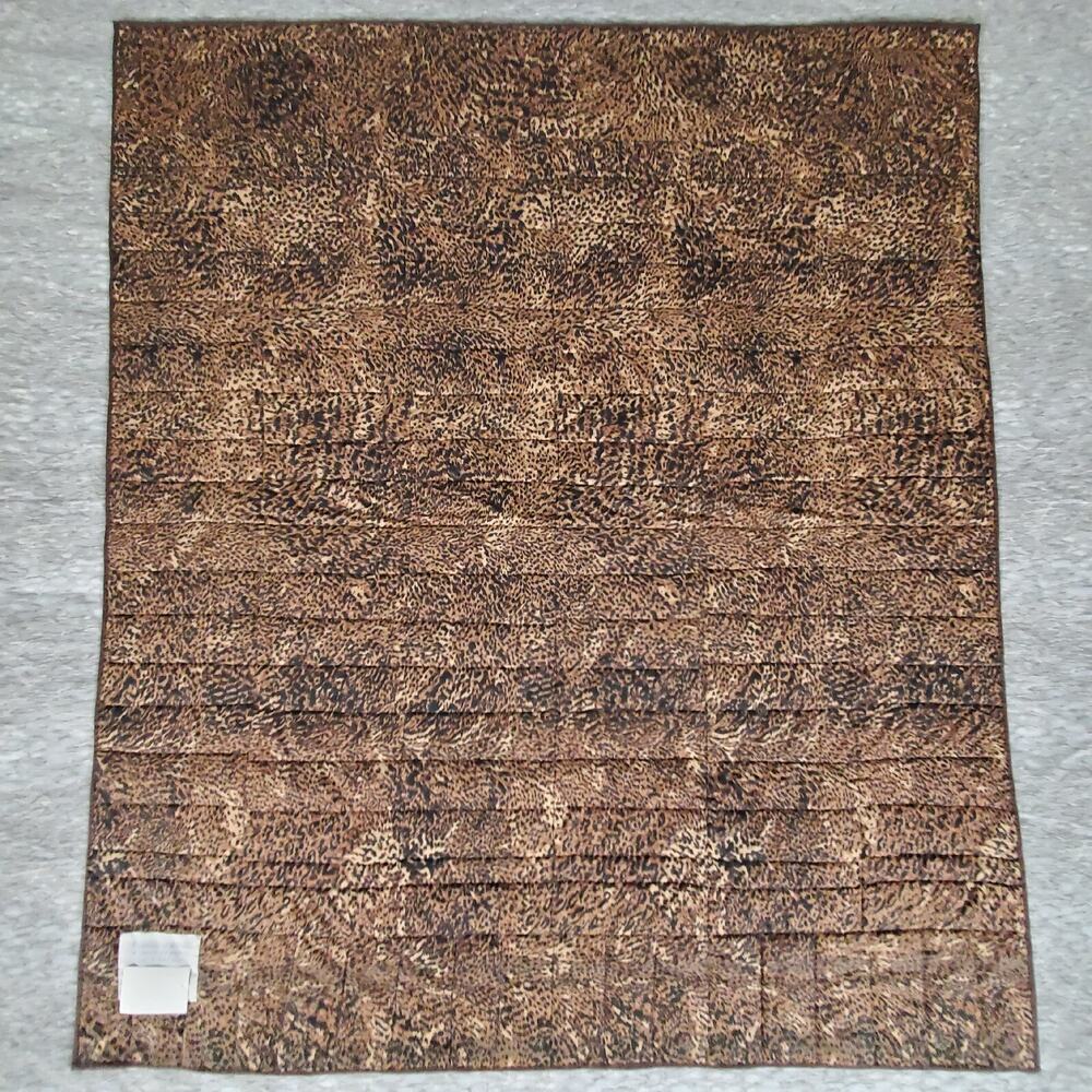 Beautiful 36"x41" Quilted Art Wall Hanging signed by Artist - Roadways of Africa - Picture 7 of 12